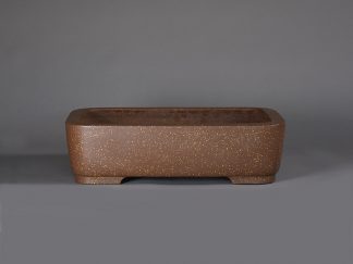 Maceta Bonsai sin esmaltar rectangular