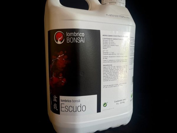 Lombrico bonsai Escudo 5Lts