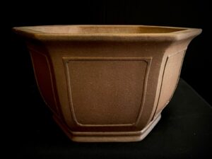 MACETA KEIZAN HEXAGONAL SIN ESMALTAR