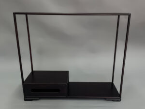 MUEBLE SHOHIN DE EXPOSICIÓN IRREGULAR MARRÓN