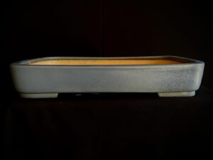 MACETA HATTORI RECTANGULAR ESMALTADA