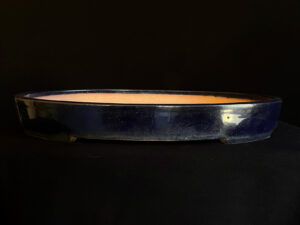 MACETA REIHO OVALADA ESMALTADA