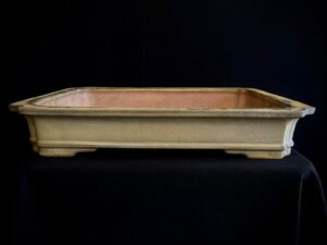 MACETA REIHO RECTANGULAR ESMALTADA