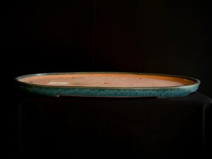 MACETA REIHO OVALADA ESMALTADA