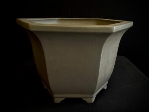 MACETA SAMPOO CASCADA CUADRADA SIN ESMALTAR